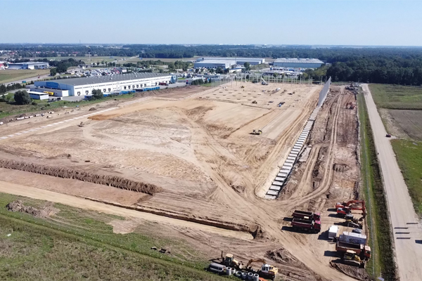 Logistyczna inwestycja Ece jest częścią kompleksu Satoia Logistics Park w Kątach Wrocławskich.