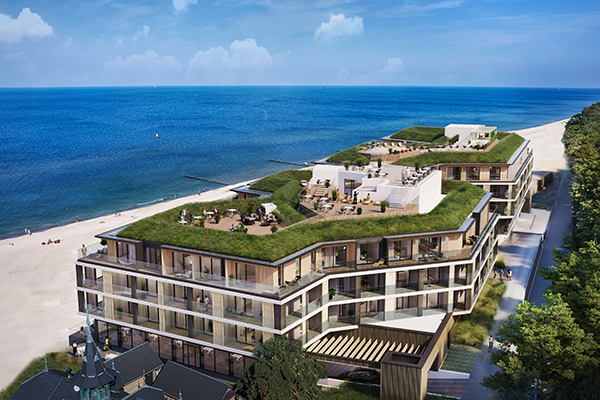 The Sea Resort został zaprojektowany przez pracownię W + Architekci Wolski & Włosek.